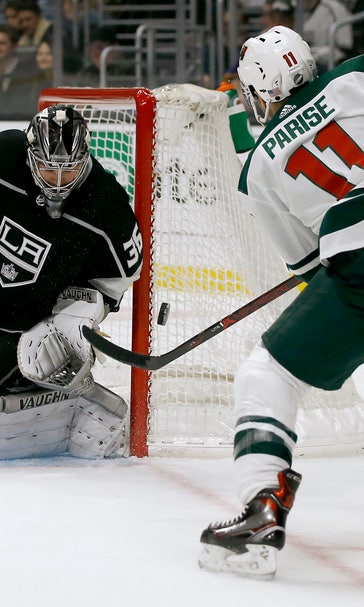 Parise reaches 700 points, Wild top Kings 3-1